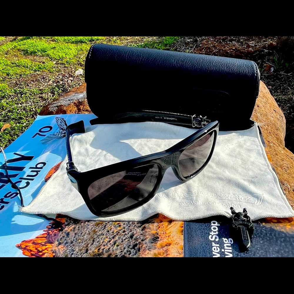 Men's Black My Dixadryll Black Sunglasses. Near Mint condition,